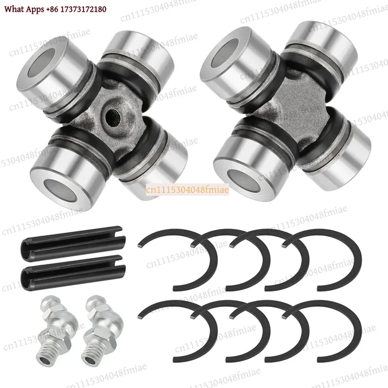 Front Prop Shaft U-Joint 2 Set Fit For RZR Ranger Sportsman General 1000 900 800 700 570 500 Replace 2202015 2203703