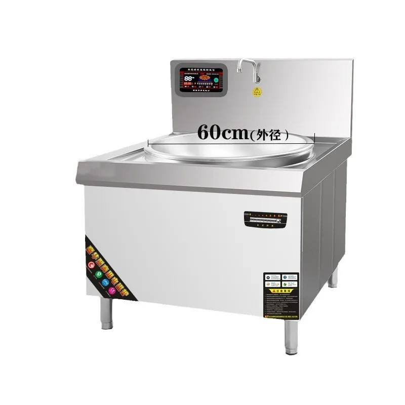 

Жареная в кухонной плите на вогне Школьная столовая Магазин общественного питания Электрическая плита из нержавеющей стали столовая индукционная плита