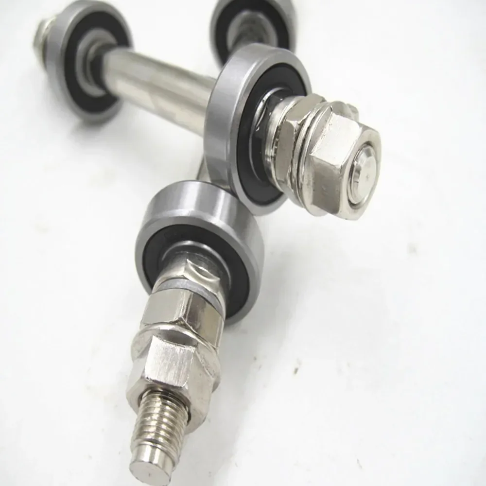 

1 шт., велосипедное колесо, ось ступицы, передний и задний сплошной вал, твердый шпиндель, вал переключения передач, горный велосипед, парный подшипник, аксессуары для велосипеда