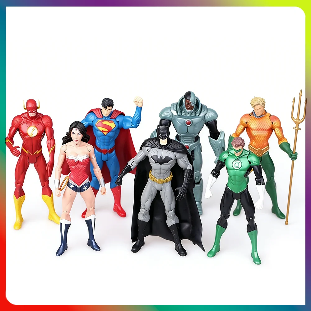 Liga de la justicia Batman V Superman figura de acción Superman Batman Wonder Woman la linterna verde Flash DC juguetes coleccionables regalos