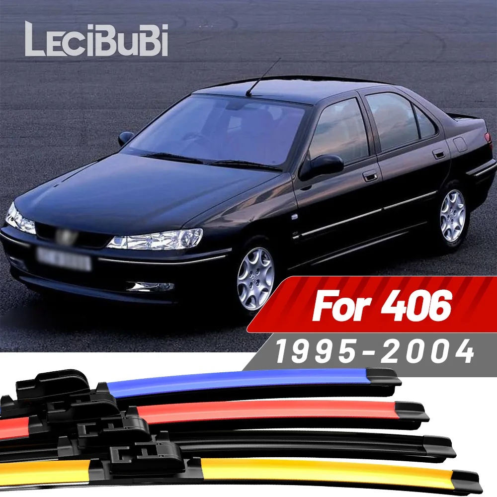 

2pcs For Peugeot 406 Coupe 1995-2004 1996 1997 1998 1999 2000 2001 2002 2003 Front Windshield Wiper Blades Windscreen Wipers