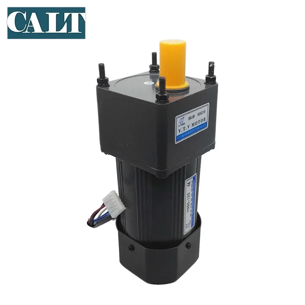Tersedia 3 Kabel YN90-120/90JB30G15 120Watt 220 Volt Rpm Rendah Torsi Tinggi Motor Roda Gigi Ac