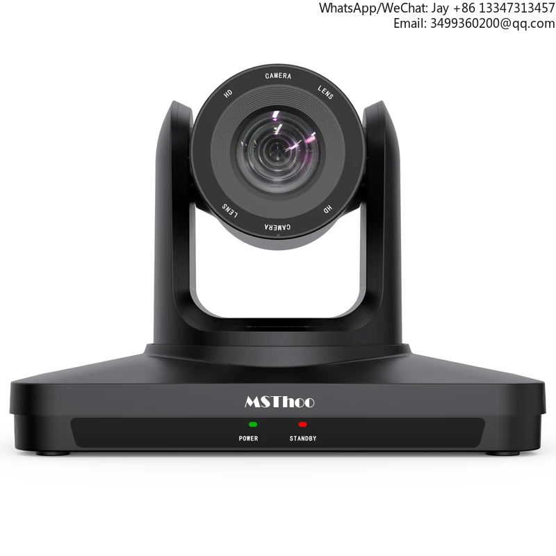 

AI Tracking PTZ Camera 20X Optical Zoom IP Live Streaming SDI USB3.0 4K 30fps Supports For Church Worship Video Conference
