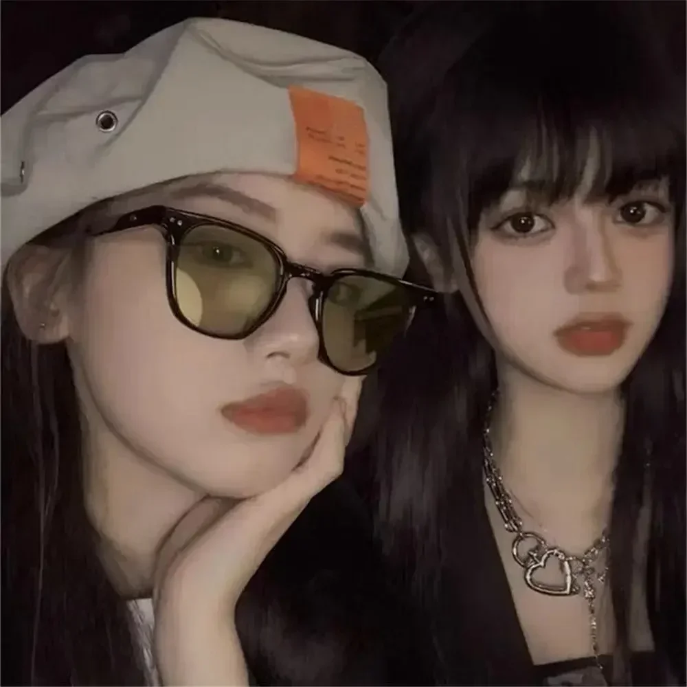 نظارات شمسية فاخرة كبيرة الحجم للرجال والنساء ، ظلال قيادة ، نظارات سوداء ، علامة تجارية للأزياء ، جديدة ، UV400