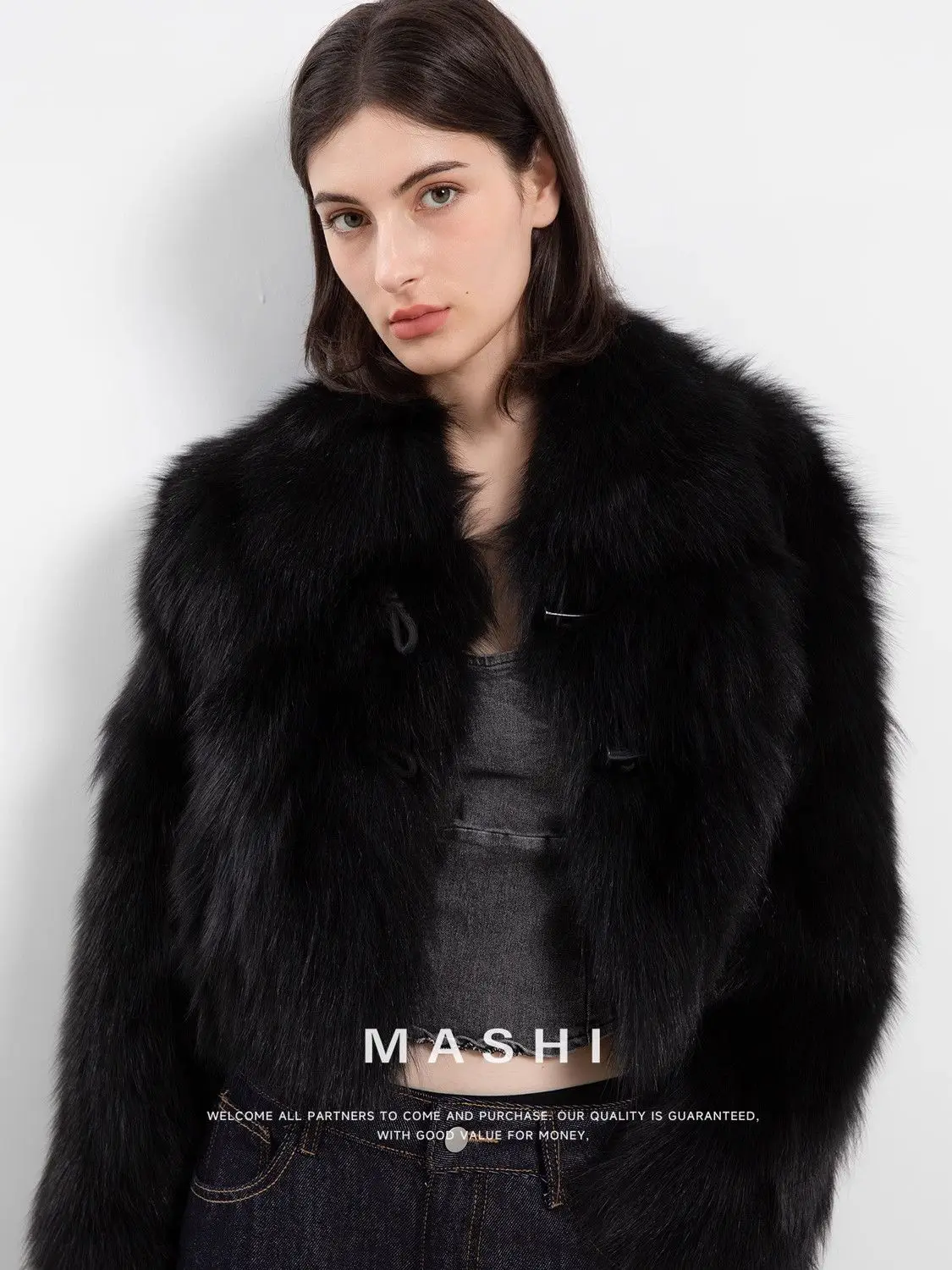 

Faux Fur Decor Coats Womens Modern Double Sided Uniform Ladies Retro Hollow Cutting Buttons Golden Warm Autumn Fit Premium Trend