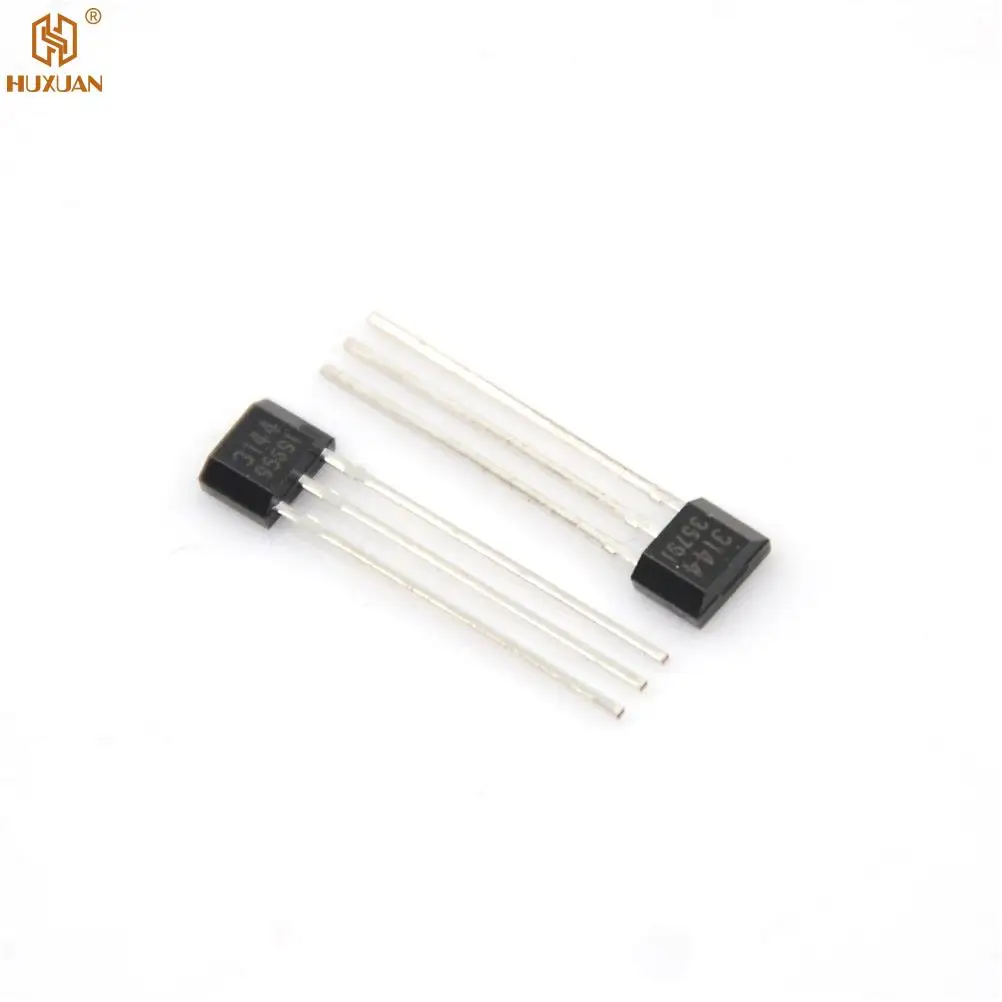 5pcs/10pcs Hall Element 49E OH49E SS49E/A3144 OH3144 Y3144 Linear Sensor Hall Sensor 3V~6.5V