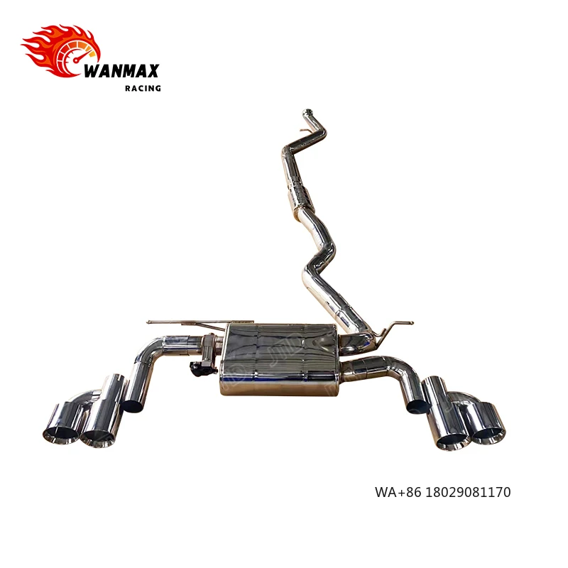 

Выхлопная система Valvetronic Catback из нержавеющей стали 304SS для BMW 428i (купе) с двигателем N20