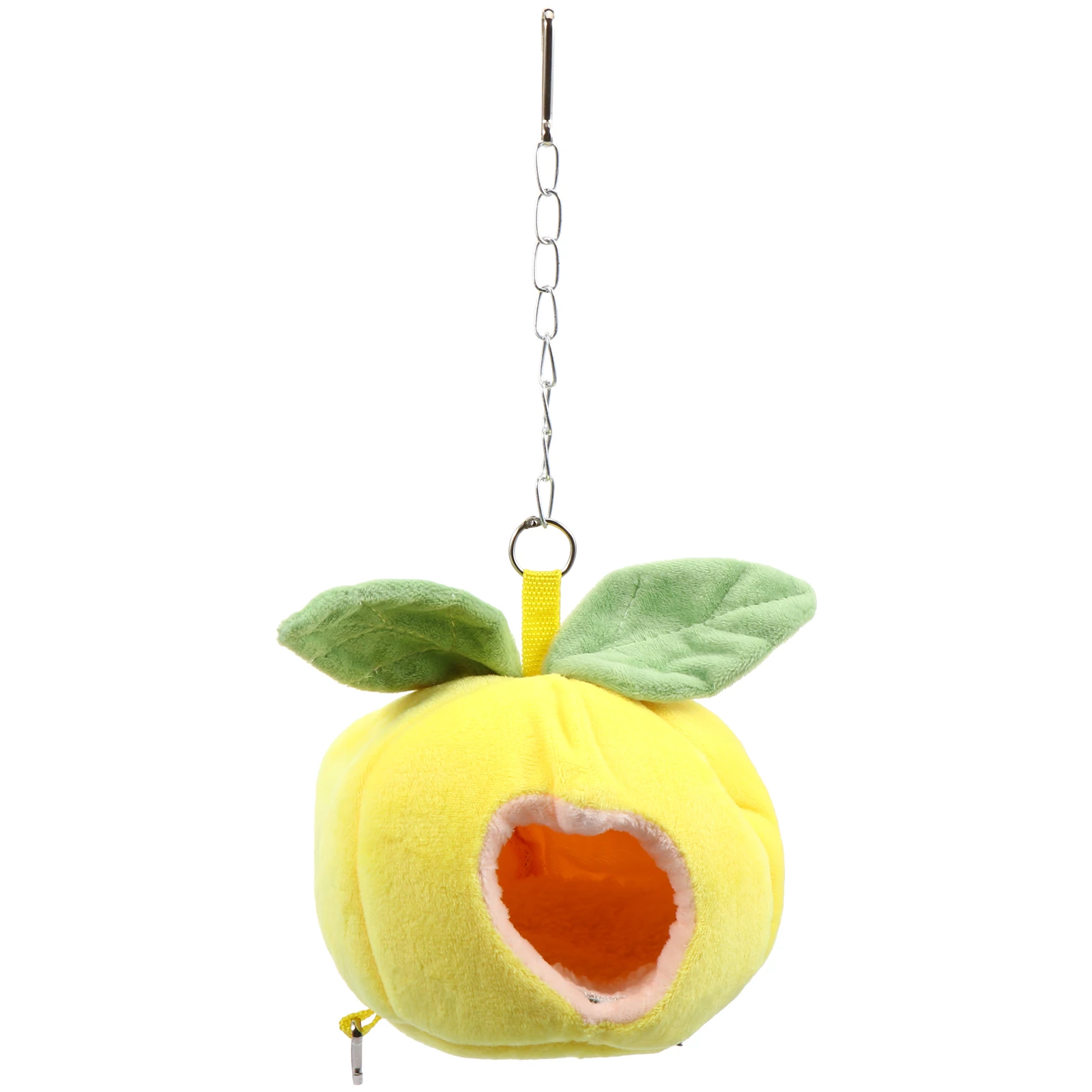 

Lemon Nest Pet Hanging Fruit House Warm Bed Hammock for Hamster Chinchilla Small Animal Cozy Cage Nest Soft Winter