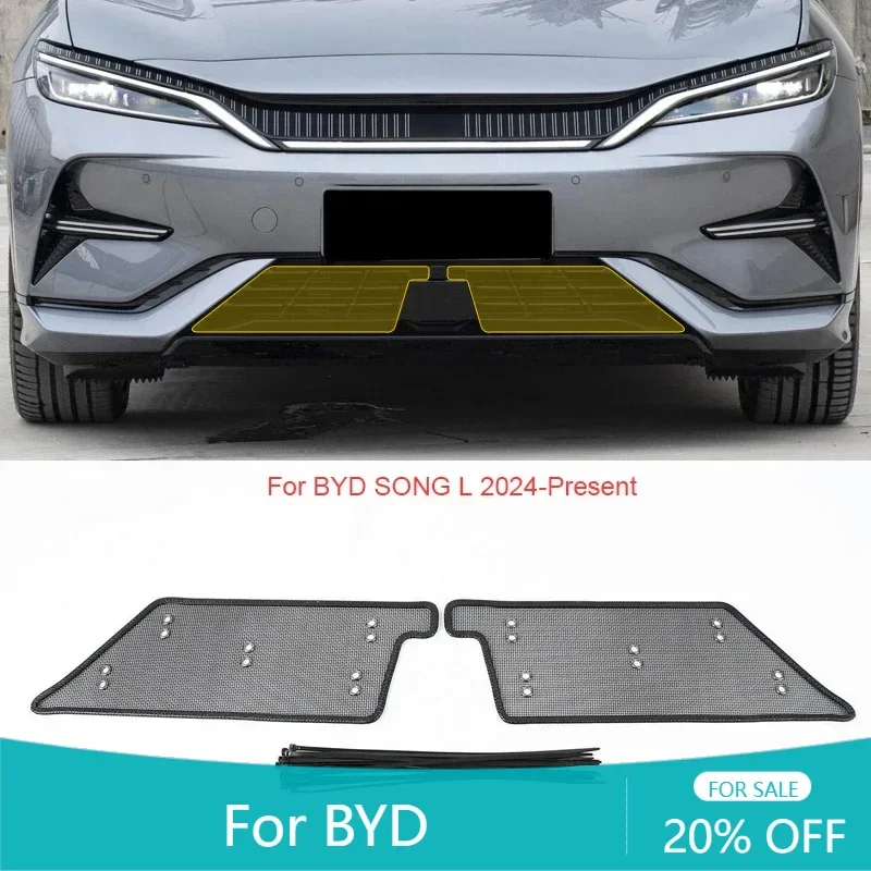 

Автомобильная защита от насекомых крышка воздухозаборника сетка для вставки воздуха для BYD ATTO 3 YUAN PRO PLUS SEALION 7 EV SONG L PLUS DMi SEAL U PRO TANG TAN