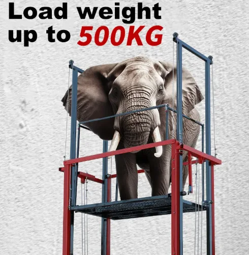 Mesa de elevação elétrica móvel do andaime do andaime da escada elétrica portátil