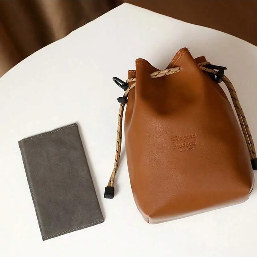 حقيبة كاميرا متعددة الوظائف جديدة من جلد البولي يوريثان، حقيبة كروس قابلة للفصل، حقيبة تخزين ذات سعة كبيرة