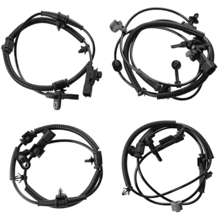 

4PCS Front and Rear ABS Wheel Speed Sensor Left and Right Compatible with 2014-2020 Chevy Impala 2013-2015 Chevy Malibu Driver