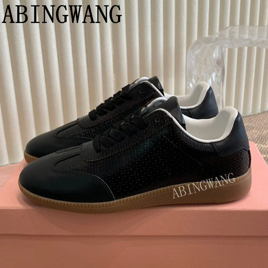 Gloednieuwe Vrouwen Casual Platte Schoenen Suède Lace Up Ronde Neus Vrouwen Loafers Platte Muilezels Lente Herfst Wandelschoenen Vrouw