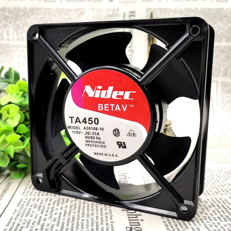 A30108-10 12038 115V 26 21A 12CM ORIGINAL EQUIPMENT CABINET COOLING FAN