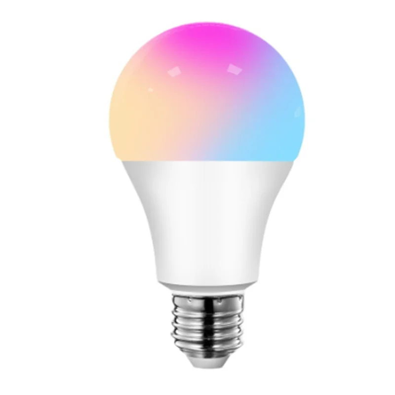 

YWDZ-Tuya умная светодиодная лампа 220-240 В 15 Вт E27 с регулируемой яркостью Wi-Fi Bluetooth-совместимое голосовое управление домашний декор