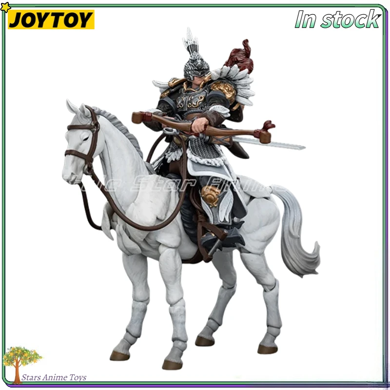 

Original JOYTOY 1/18 Scale Dark Source JiangHu Northern Hanland Empire White Feather Snowfield Archery Cavalry Model