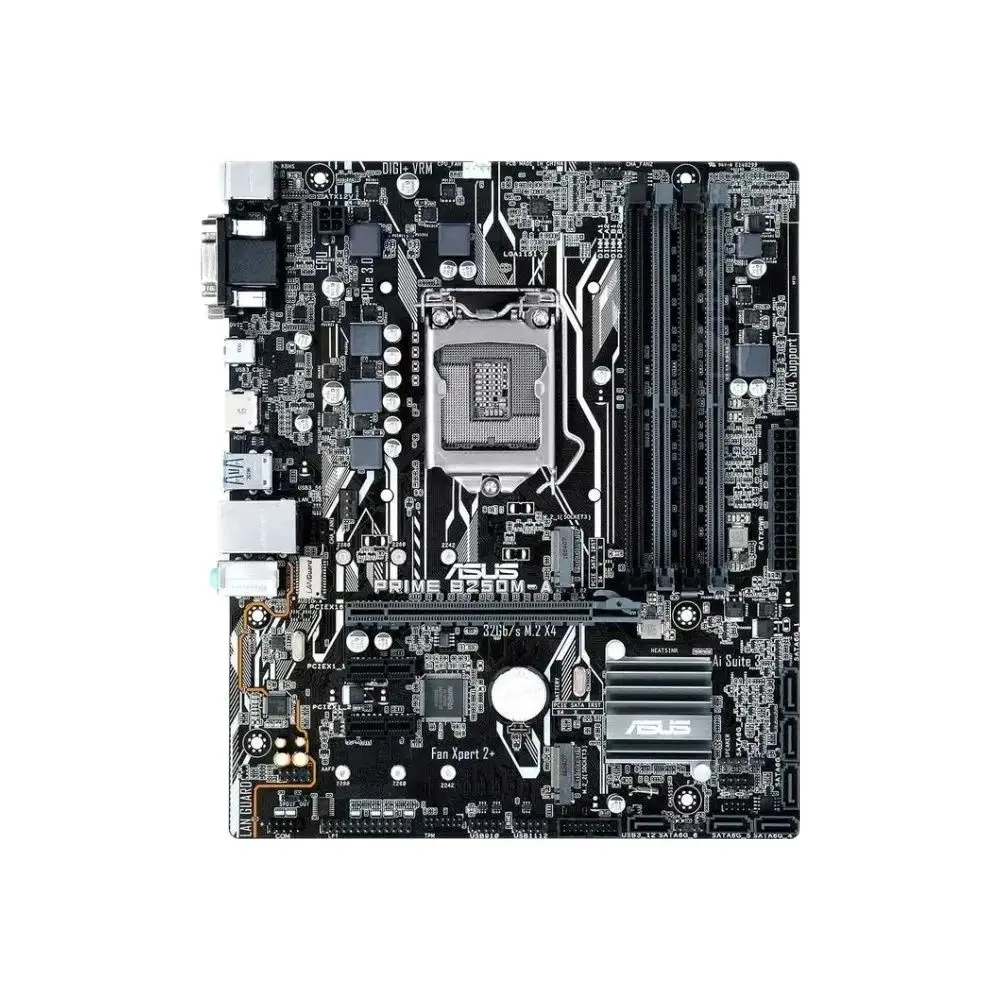 B250 Motherboard ASUS PRIME B250M-A for i3 6300 7350K LGA 1151 Motherboard for i7 6700 7700 i5 6500 6600 7500 7600 i3 6100 7100