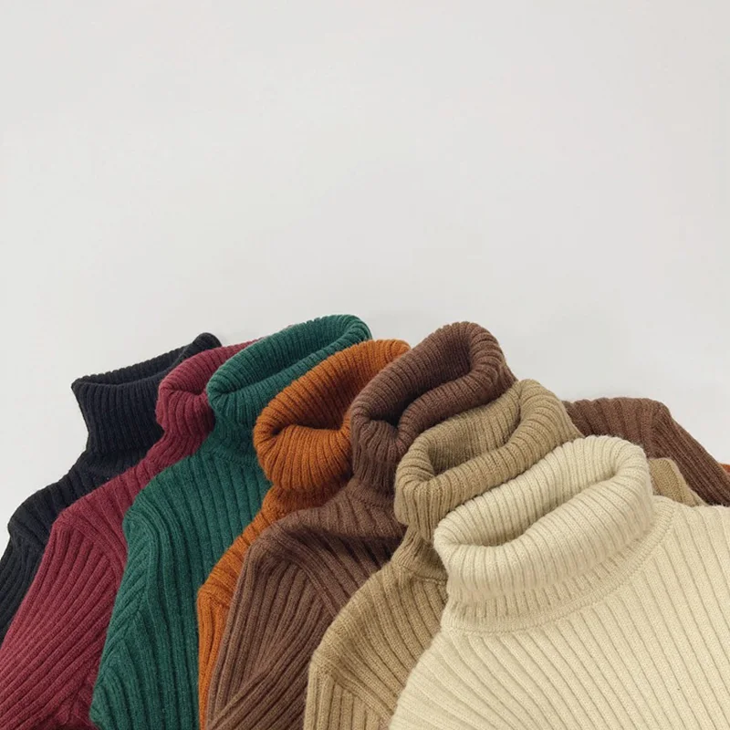 سترات أطفال جديدة لعام 2025 سترات للأولاد بياقة مدورة بلوفر بقاعدة صلبة سترات تريكو للأطفال بعمر 1-6 سنوات سترات للأطفال #6