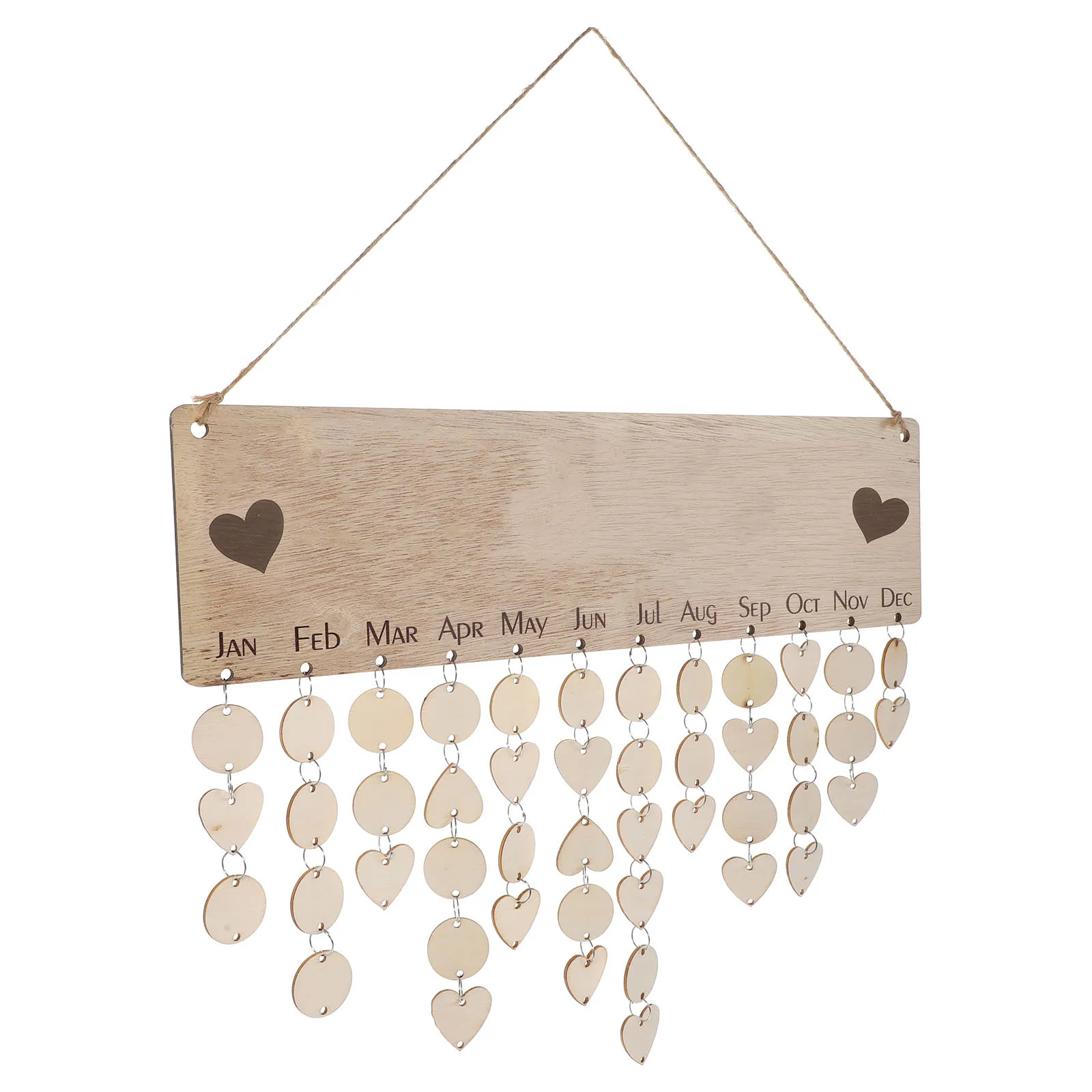 

1 комплект, подвесной настенный календарь, китайская традиция, семейная табличка с напоминанием о день рождения, лунный календарь, прозрачная печать, стильный дом