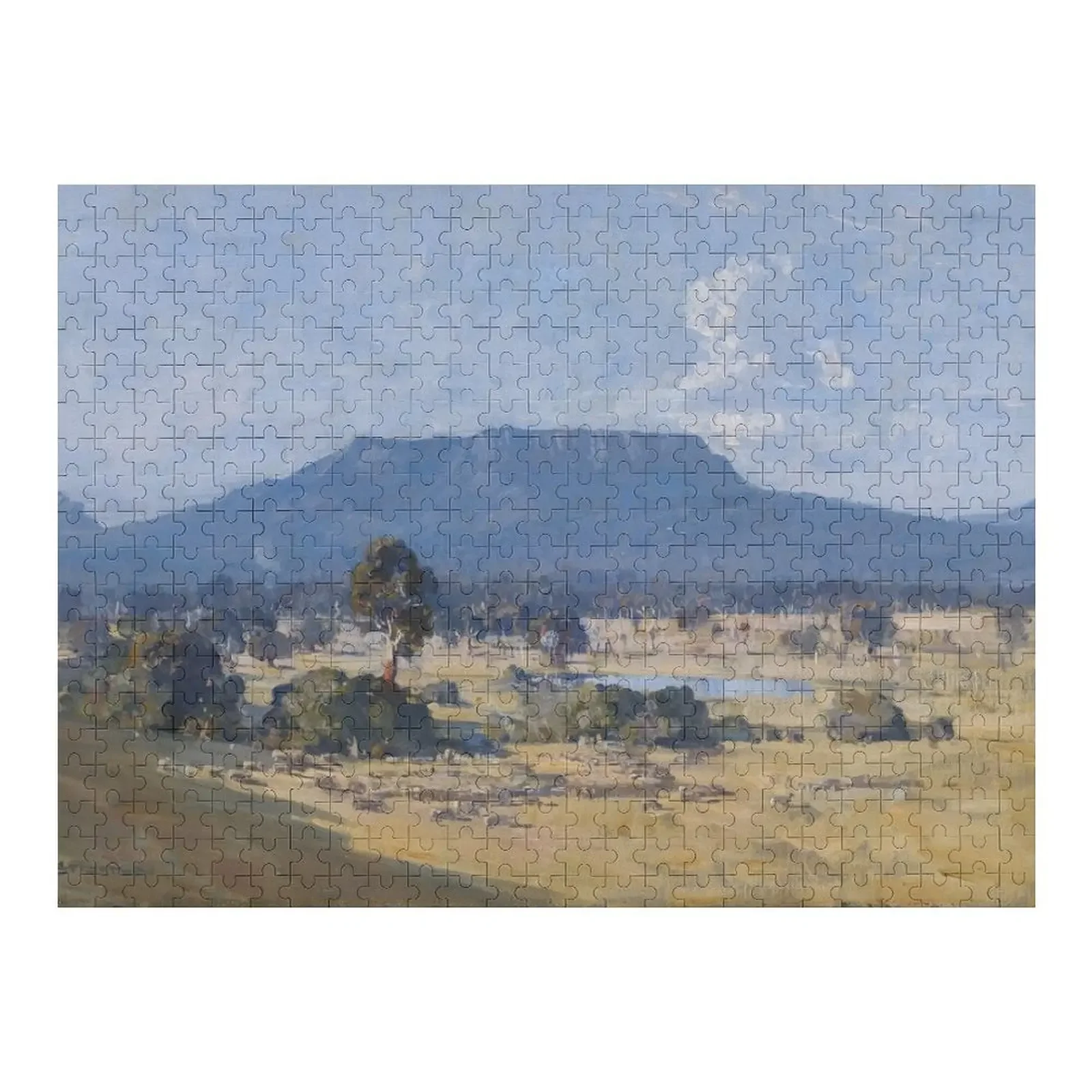 

Land of the Golden Fleece - Arthur Streeton Jigsaw Puzzle Christmas Toys Custom Puzzle