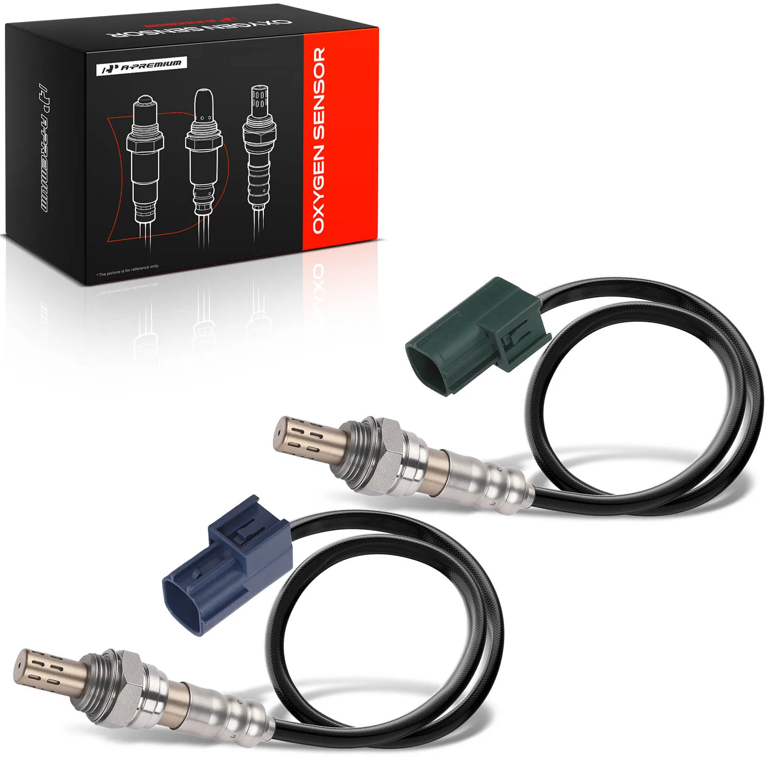 A-Premium 2Pcs Downstream Left & Right O2 Oxygen Sensor for Nissan Frontier Pathfinder 2005-2012 NV1500 NV2500 NV3500 2012-2021