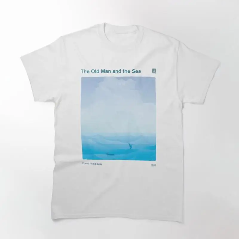 Ernest Hemingway The Old Man And The Sea Literary Art T-Shirt