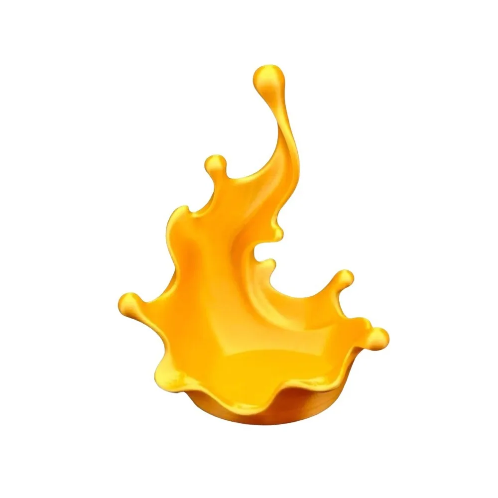 3D Printed Splash Shaped Jewelry Tray Plastic Decorative Water Splash Trinket Holder Vivid Wave Shaped