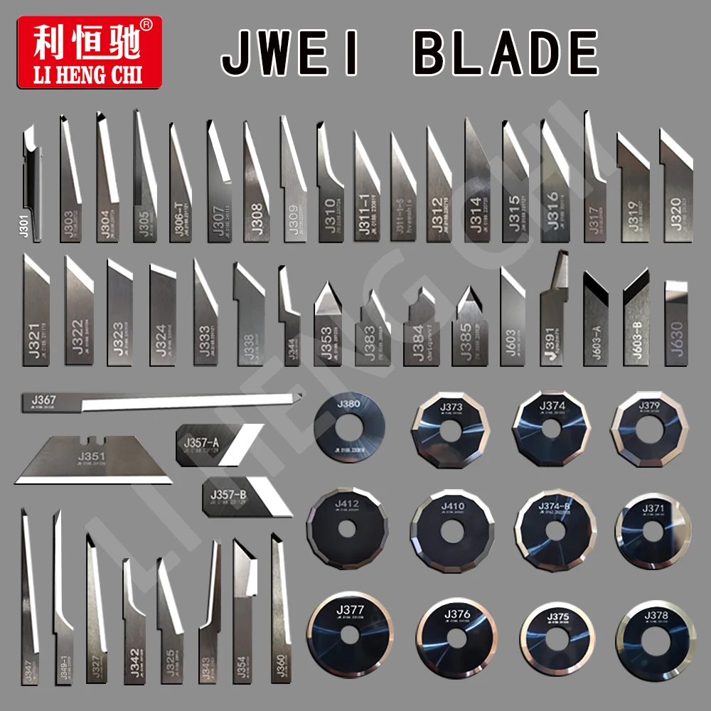 10 قطعة JWEI J603 J603-A J603-B J630 J341 J311-1 J321 J306-T J308 J383 J384 J385 J374 الاهتزاز شفرة تتأرجح سكين قطع