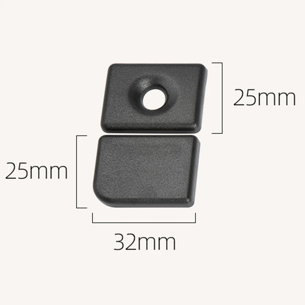 Car Glove Box Handle Cover Lid Lock Switch Button Cover for Mercedes W220 S Class (Black )