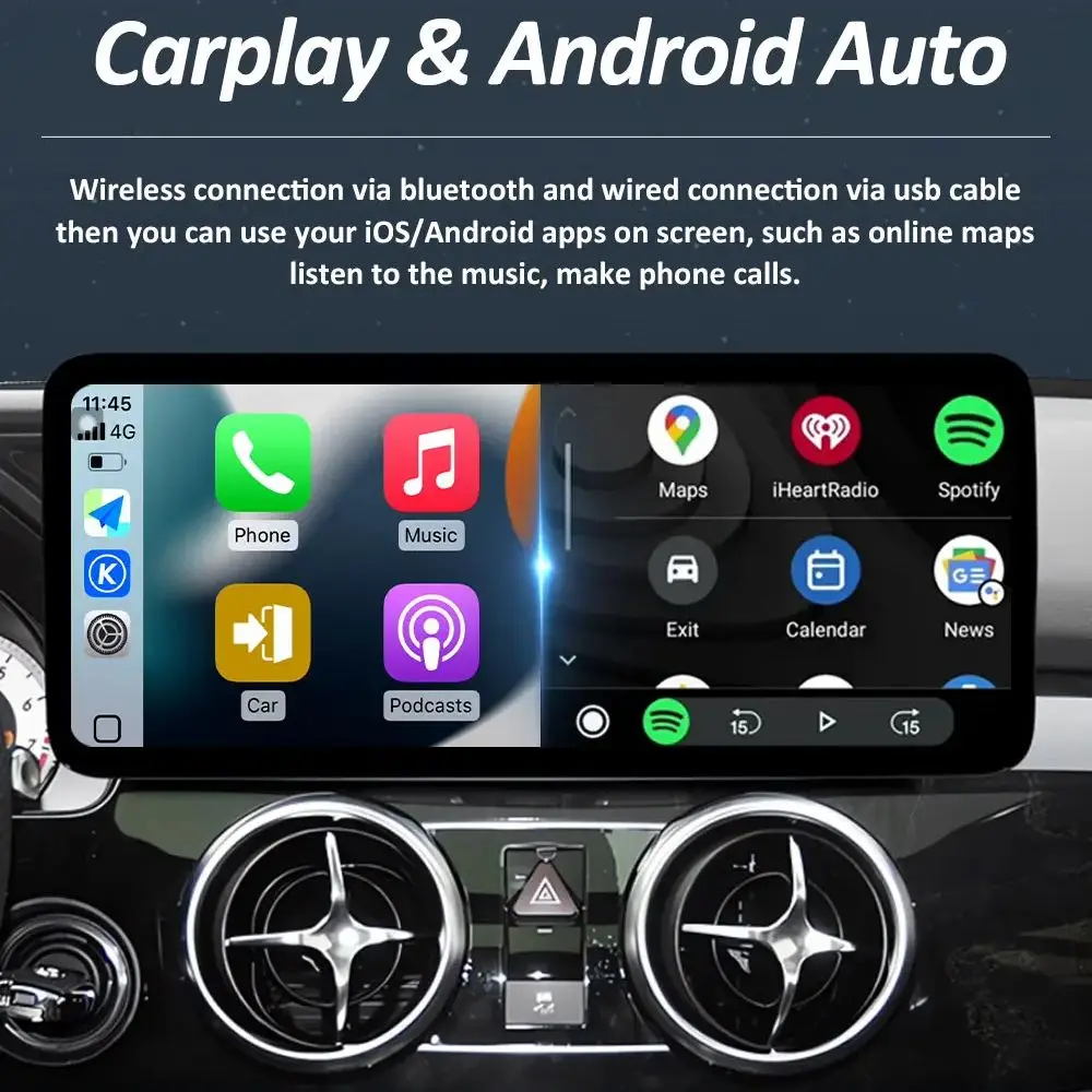 ستيريو نظام تحديد المواقع 4G أندرويد 14 لمرسيدس بنز E Class C207 W207 A207 2009 - 2016 راديو السيارة اللاسلكي مشغل وسائط متعددة واي فاي #3