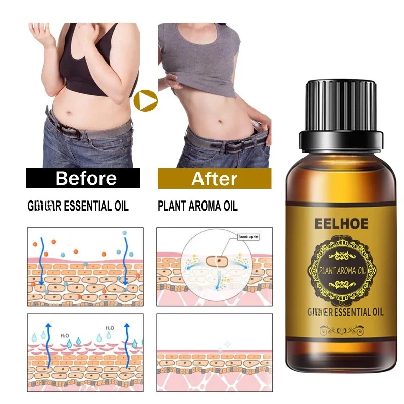 10ml Firming Slimming Essential Oil Lymphatic Drainage Therapy Anti Aging Promote Metabolism Full Body Slim shaping Massage Oils