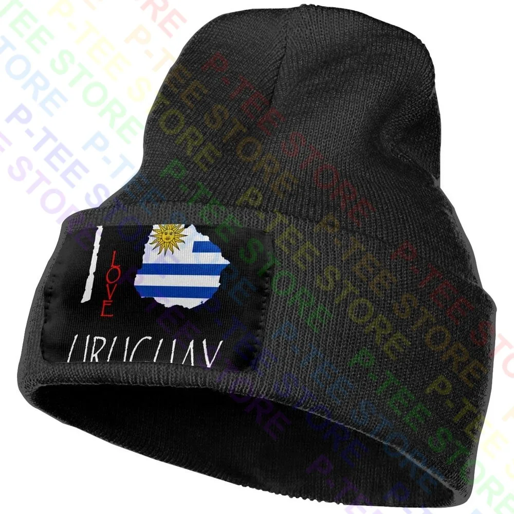 I Love Uruguay Cool Novelty Knitted Beanie Hat Beanies Cap Style Classic Adjustable