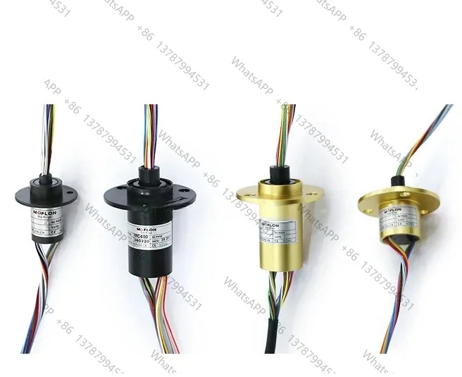 Micro Conductive Rotary Collector Slip Ring Dia 2 4 6 8 10 12 24 Wires Out Dia 5.9mm 6.5mm 12.5mm 15.5mm 22mm 25mm Inductor