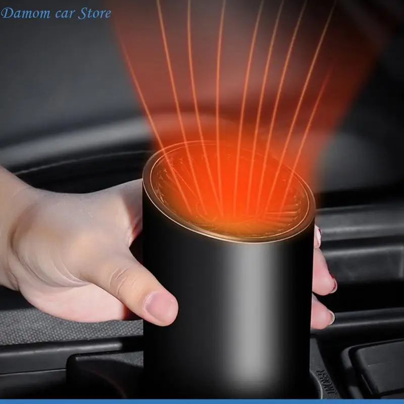 

A2UC Автомобильный портативный электрический вентилятор с подогревом, обогреватель лобового стекла, регулируемый туманоуловитель