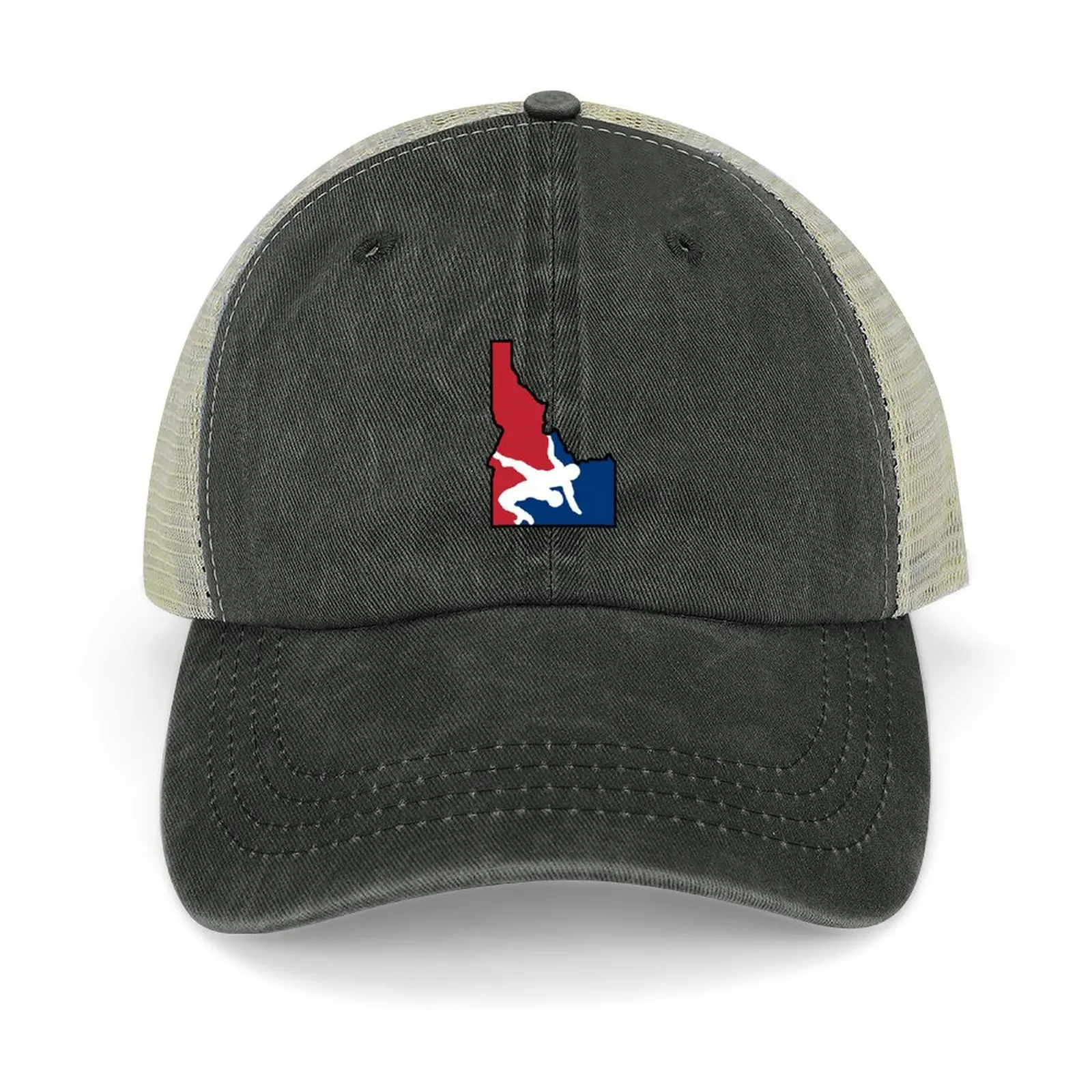 

Idaho Wrestling (USA Colors) Baseball Cap summer hat Hat Man For The Sun Mountaineering For Men Women's