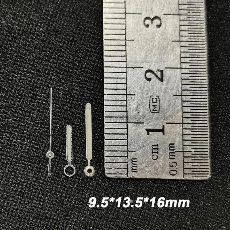 مشاهدة الأيدي الفضة مشرق الأخضر مضيئة الإبر مناسبة ل Nh35 Nh36 4R حركة ModS مؤشر لساعة Seiko استبدال جزء