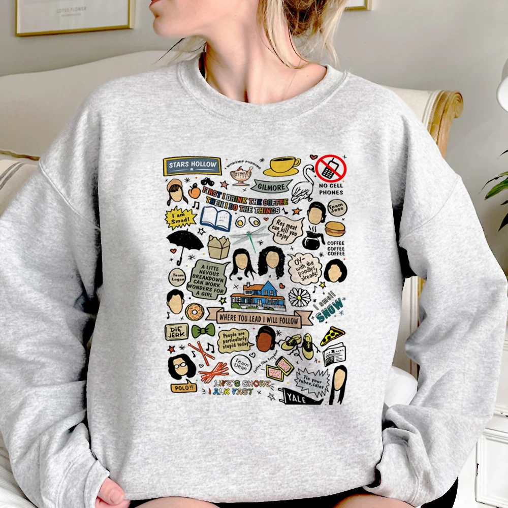 Gilmore Girls hoodies women Korean style 2023 gothic funny sweater clothing women japanese clothes