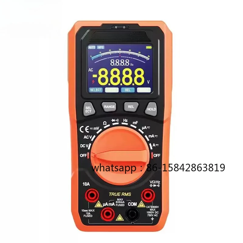 VC970 Digital Multimeter Automatic Range Electrician High-precision Intelligent Anti-burn Lithium Battery Charging Instrument
