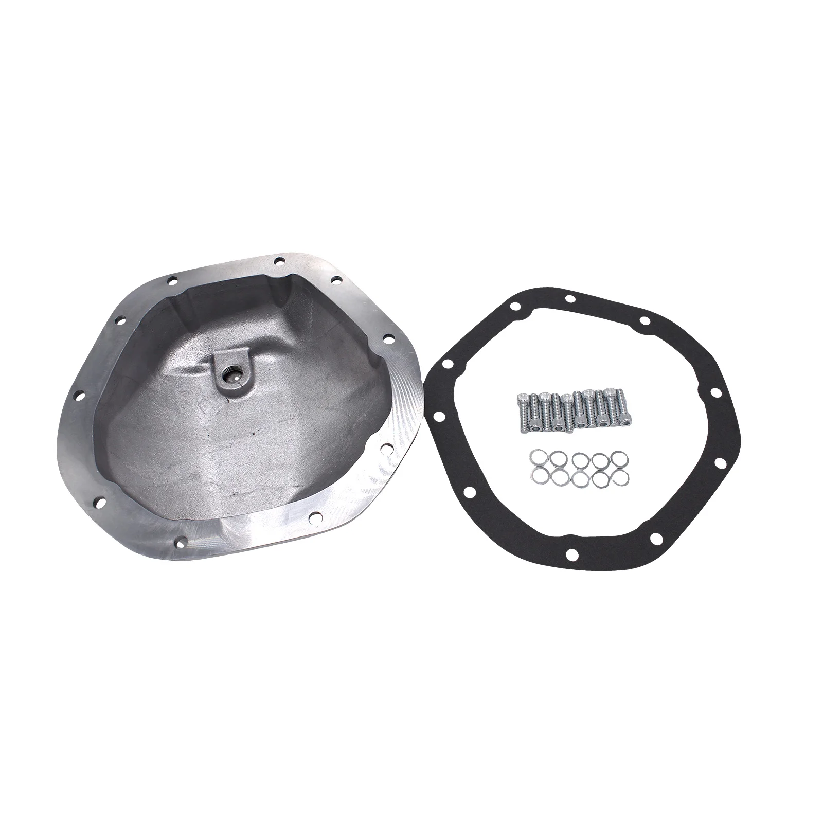 1PC Polished Differential Cover Kit with 10 Bolt Pattern For Chevrolet GM Ford F-100 F-150 Dodge Ram Jeep J-Series Dana 44