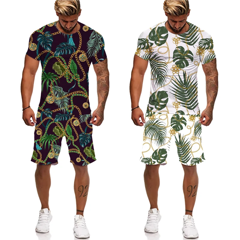 

Повседневный костюм ort Sve irt с принтом, молодежный весенний модный костюм из тонкой ткани без железа, свободный крой для повседневной носки