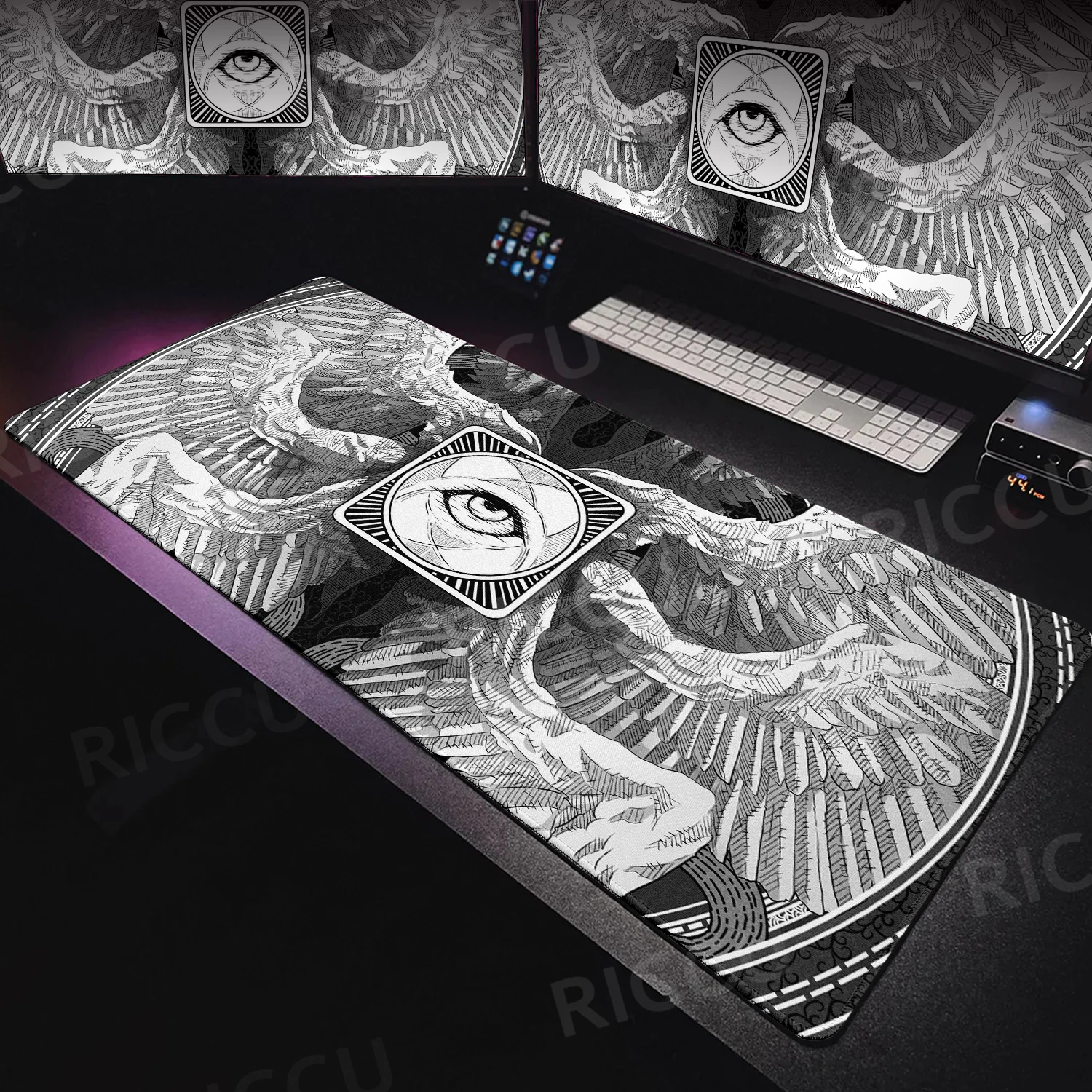 Fast-Paced Retro Shooter ULTRAKILLs Mouse Pad Game Pc Accessories Mouse Pad Gaming Desk Interior Washable Anti-slip Base Carpets