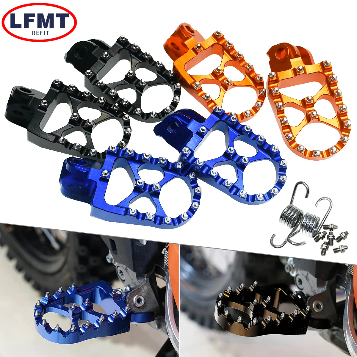 CNC Foot Rests Footrest footpegs Pegs Pedals For KTM EXC SX XCF SXF XC XCW XCFW Enduro/Supermoto/R/S/T 690 790 890 990 Adventure