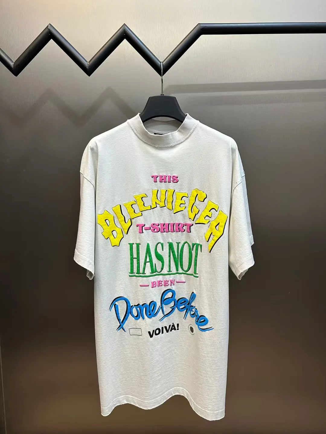 

BLCCNIEGEA Heavyweight High-Quality Paris B T-Shirt Loose Fit Short Sleeve Crew Neck Print Letter Design Pure Cotton Unisex