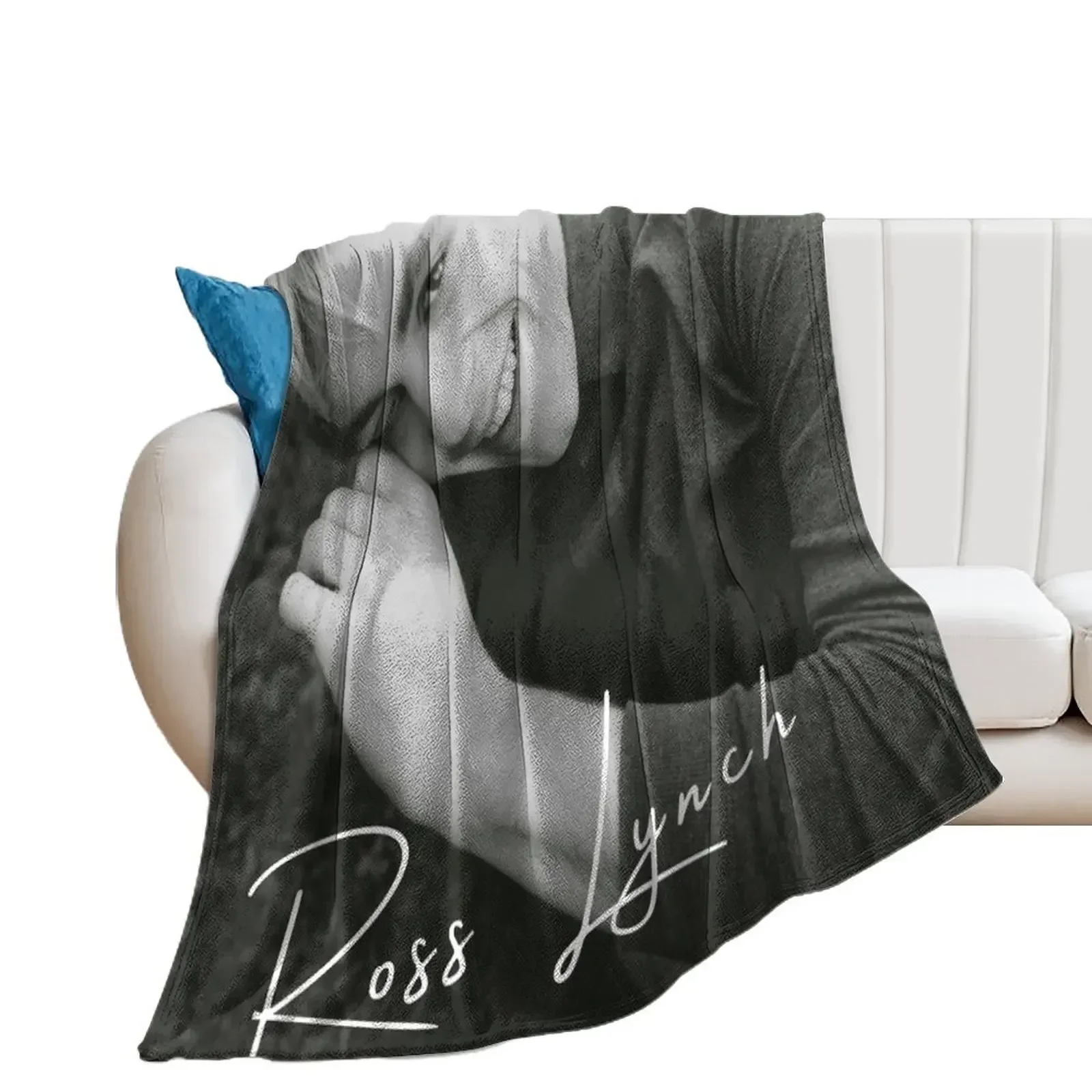 Ross Lynch Throw Blanket Decorative Sofa Furrys Quilt Hairy Blankets