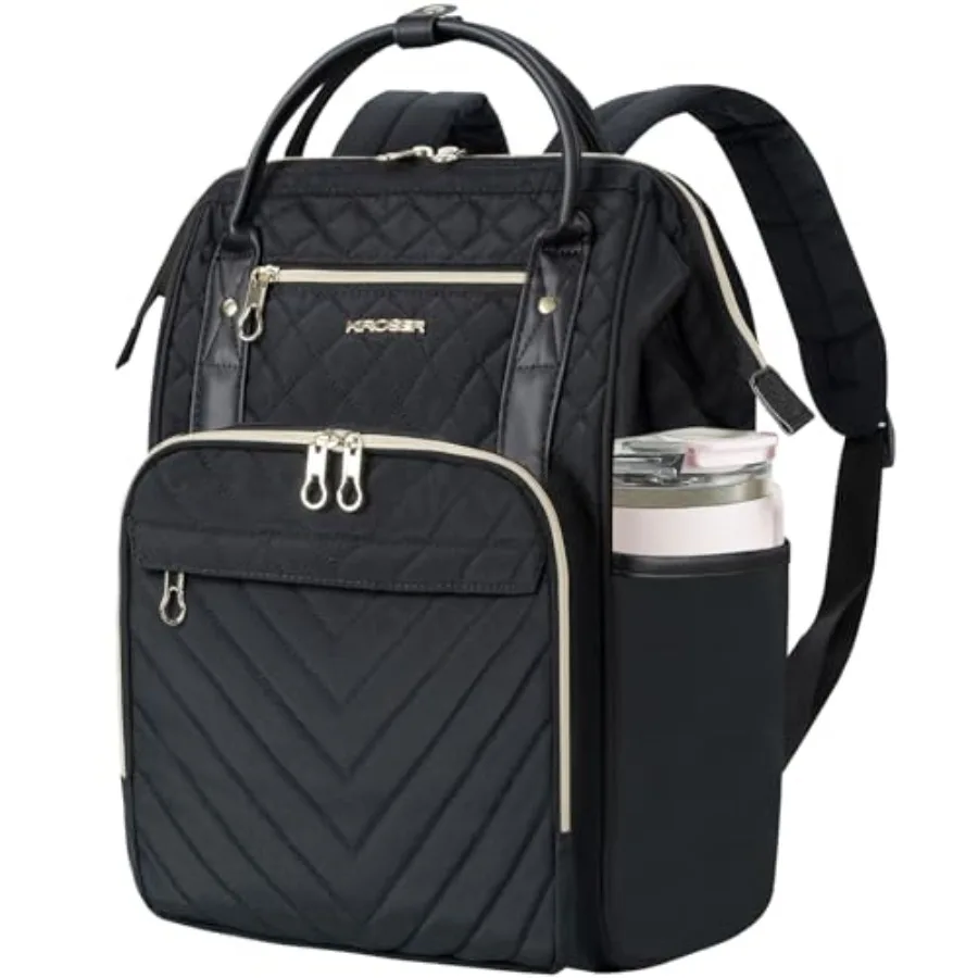 

Laptop Backpack " Stylish Backpack Water Repellent College Casual Daypack with USB Port Travel Busess Work Bag for Men/Women-Qu