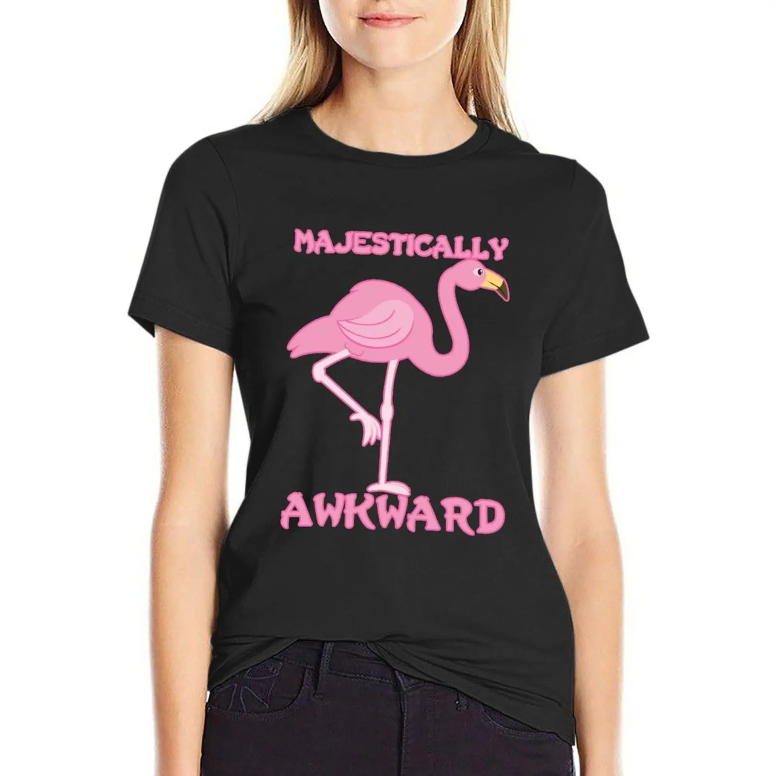 

MAJESTICALLY AWKWARD T-Shirt kawaii clothes summer top Womens graphic t shirts