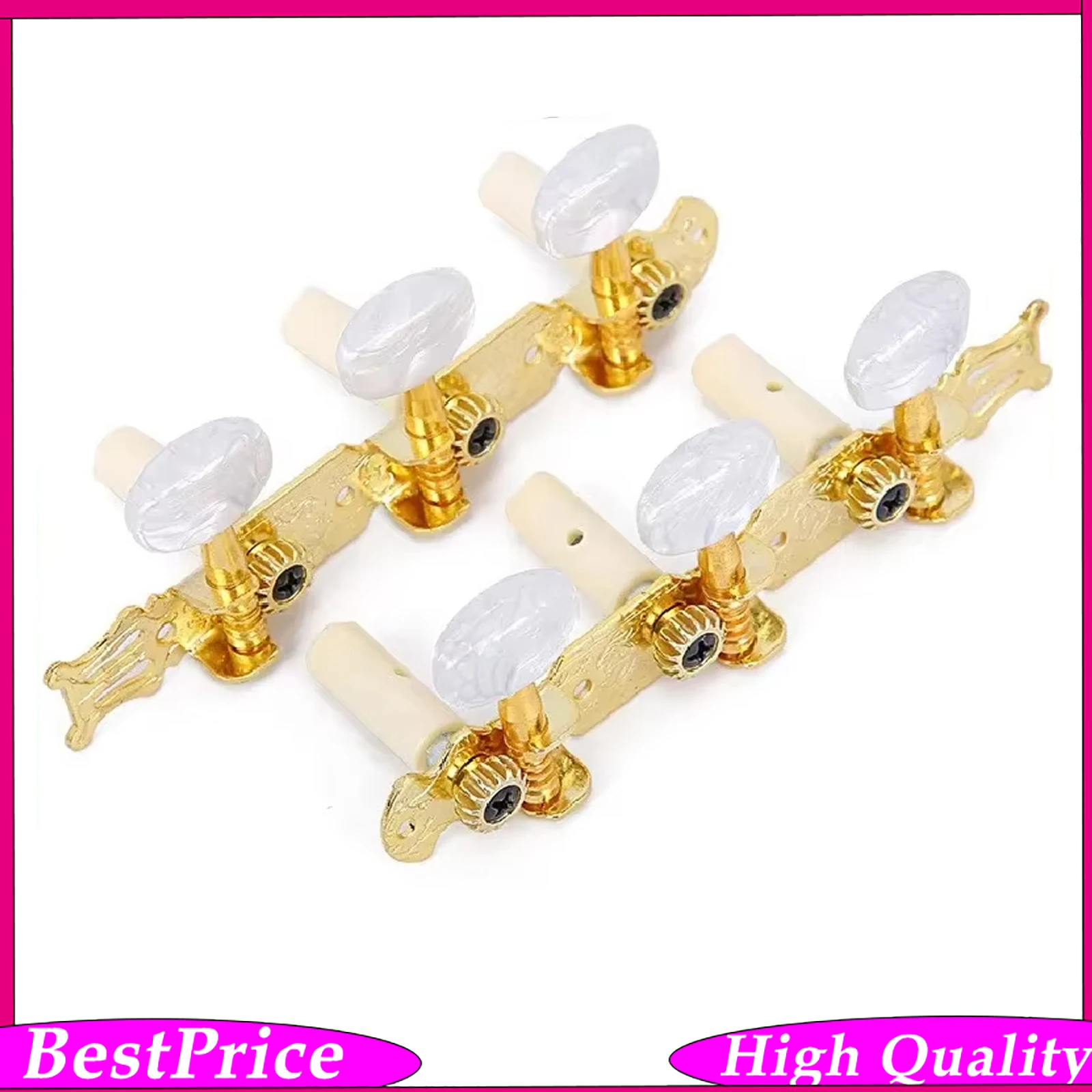2 Teile/satz Klassische Gitarre Tuning Pegs Mechanik Mechaniken Tasten 3L 3R Professionelle Metall Gitarre Knopf Teile