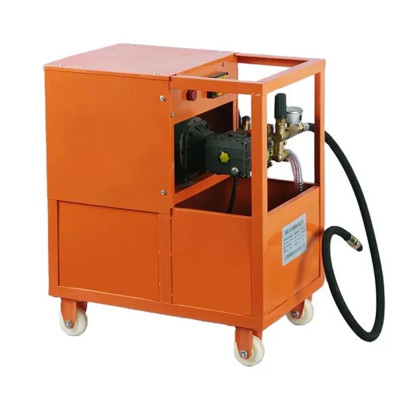 Remote Control Pipe Water High Pressure Testing Equipment Large Flow Electric Hydraulic Pressure Test Pump Hot sales