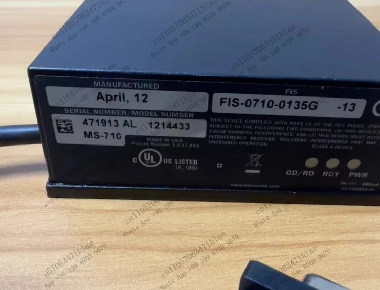 Fixed Scanner MS-710, fully functional, tested OK