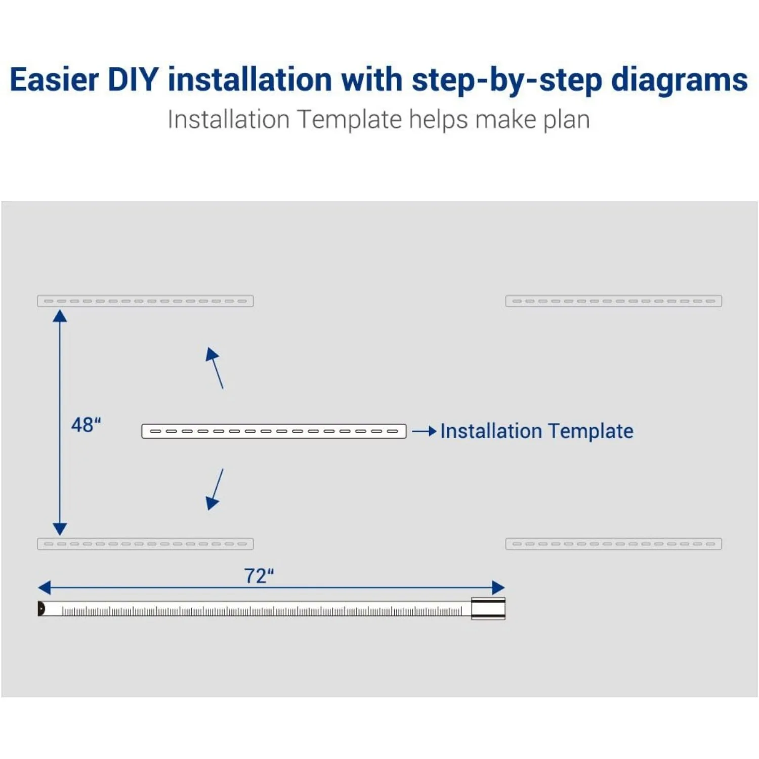 4x6 Overhead Garage Storage Adjustable Ceiling Rack 72" Length x 48" Width x 40" Height, 450lbs Weight Capacity, White